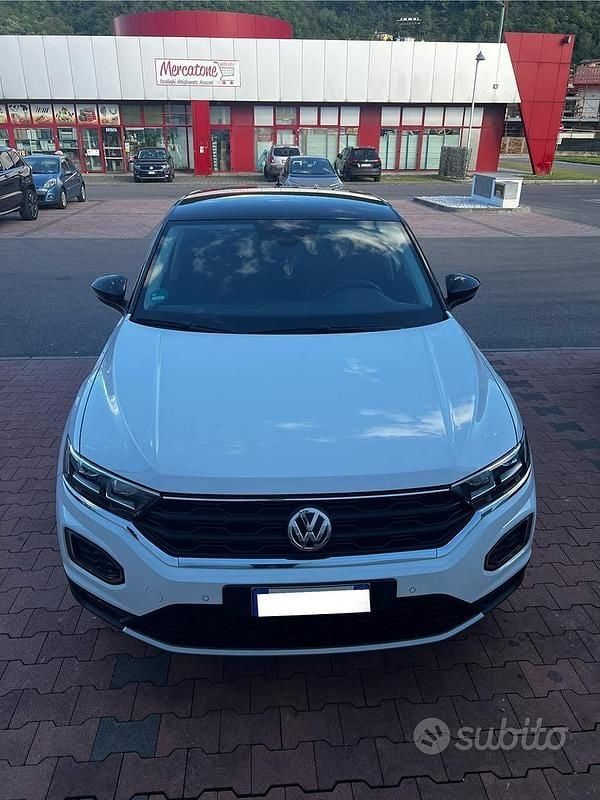 Usata VW T-Roc 116 CV (85 kW) 2019 Bianco SUV