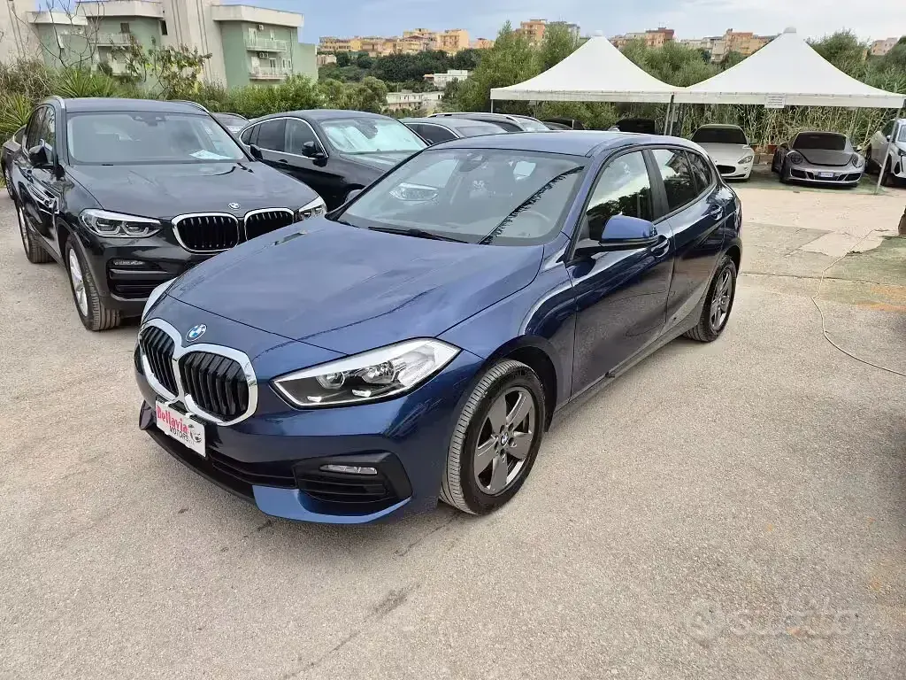 Usata BMW 116 Efficient Dynamics 116 CV (85 kW) 2020 Bluazzurro Utilitaria