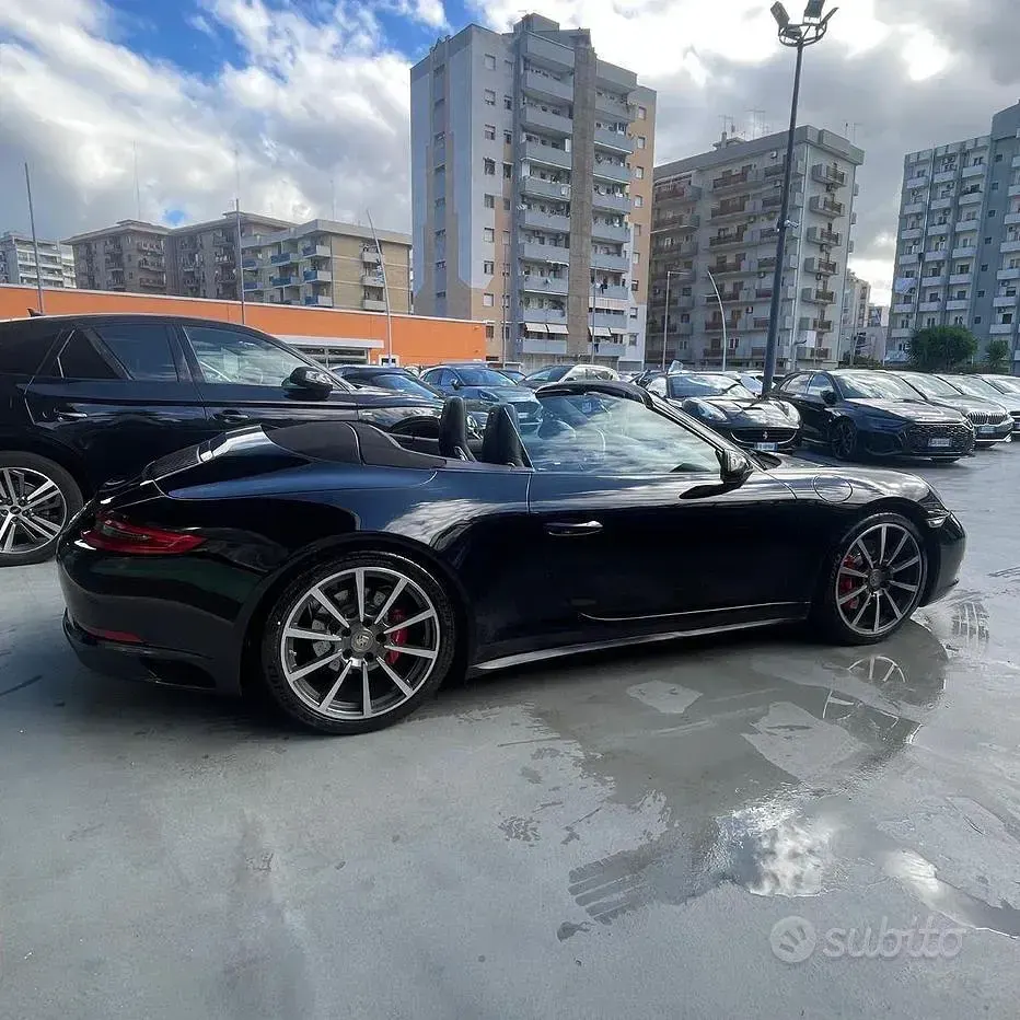 Usata Porsche 991 420 CV (308 kW) 2017 Nero Cabrio