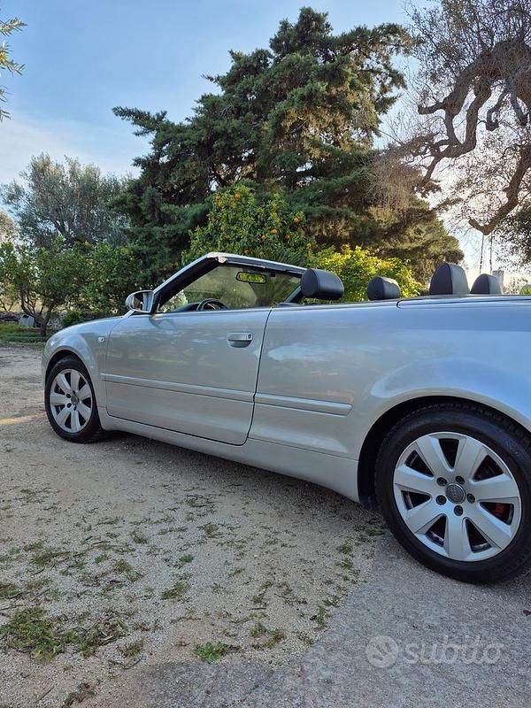 Usata Audi Cabriolet 2003 Grigio Cabrio