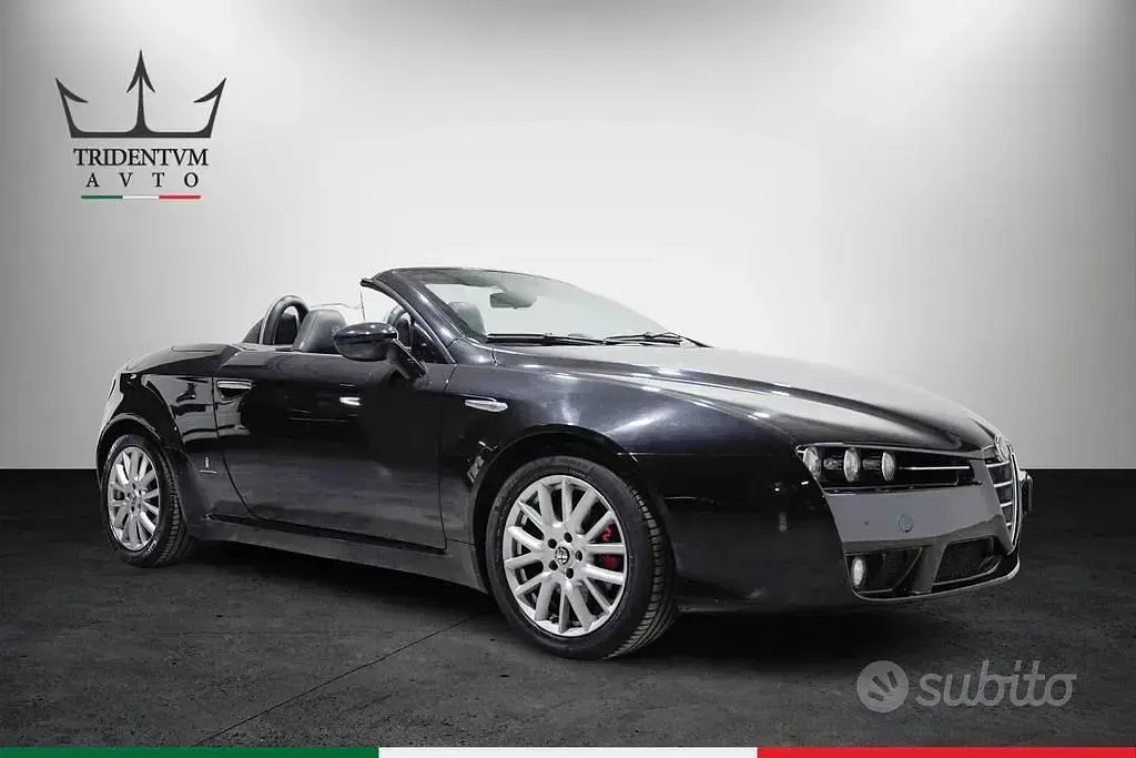Usata Alfa Romeo Spider Exclusive 185 CV (136 kW) 2007 Nero Cabrio