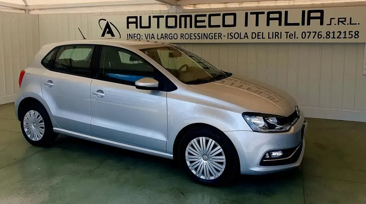 Usata VW Polo 75 CV (55 kW) 2017 Argento Utilitaria