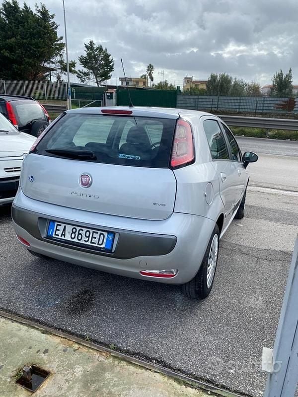 Usata Fiat Punto Evo Active 104 CV (76 kW) 2010 Grigio Utilitaria