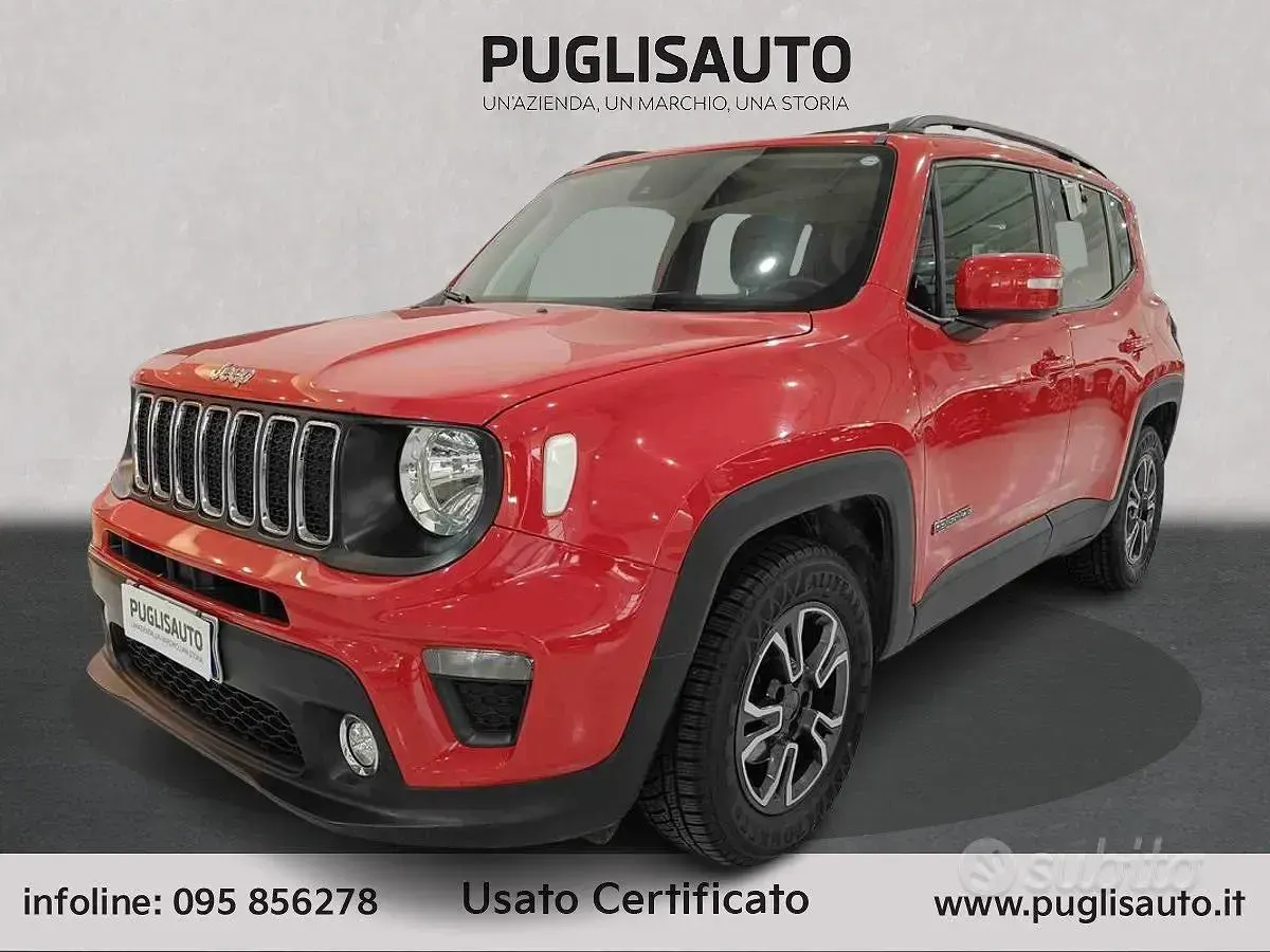 Usata Jeep Renegade Longitude 120 CV (88 kW) 2019 Rosso SUV