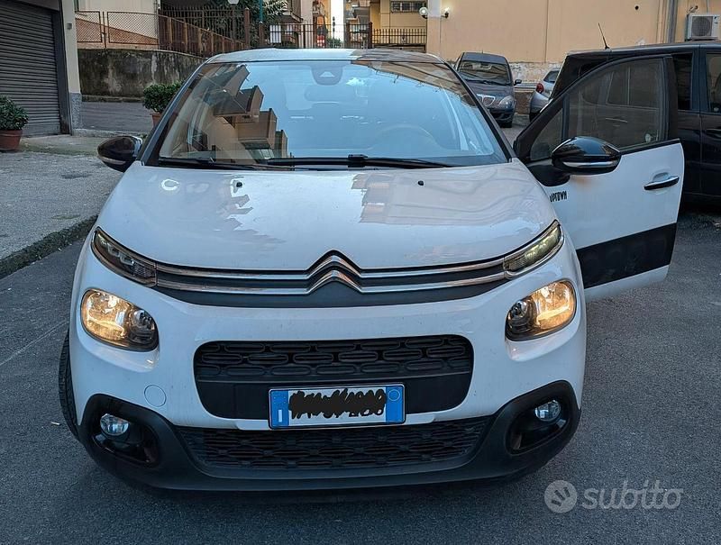 Usata Citroën C3 PureTech 83 CV (61 kW) 2019 Bianco Berlina