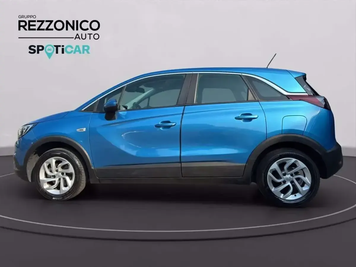 Usata Opel Crossland X Innovation 110 CV (80 kW) 2020 Azzurro metallizzato SUV