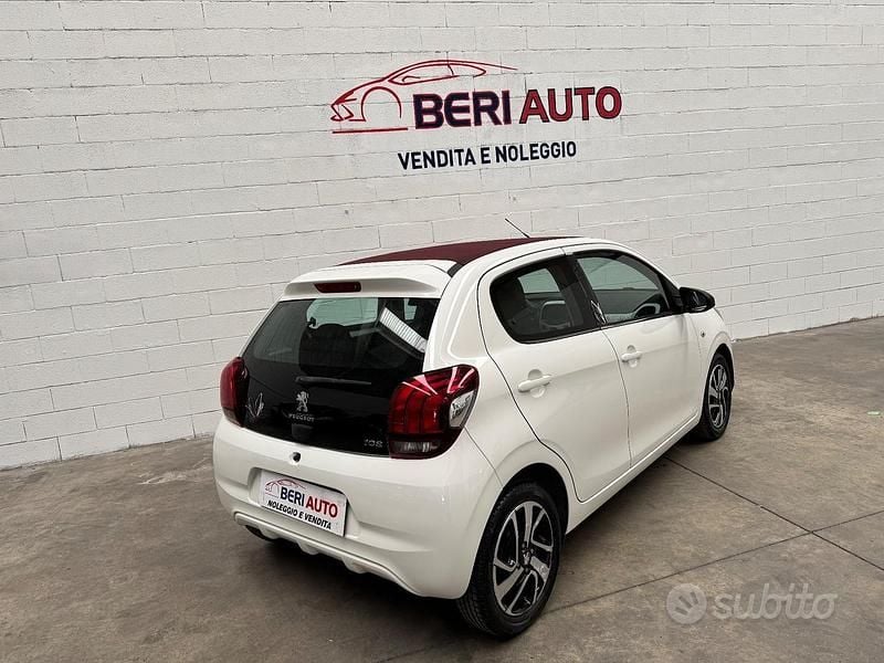 Usata Peugeot 108 69 CV (50 kW) 2015 Bianco Utilitaria