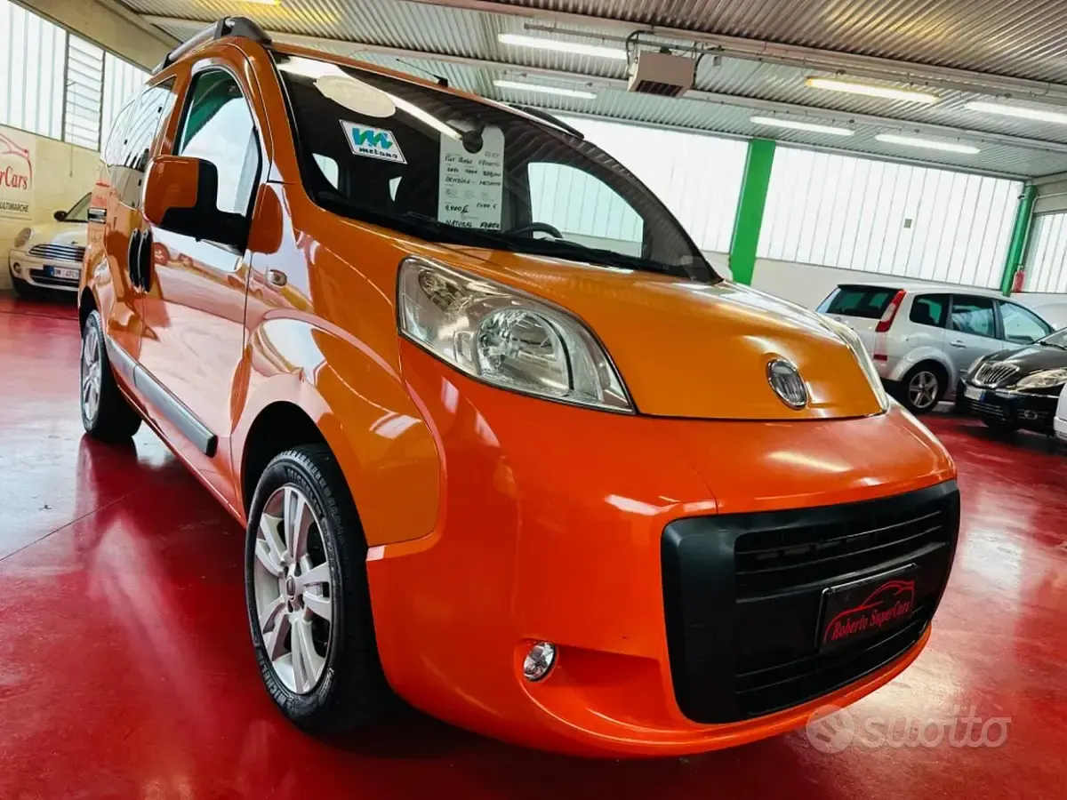 Usata Fiat Qubo Dynamic 70 CV (51 kW) 2011 Giallo Monovolume