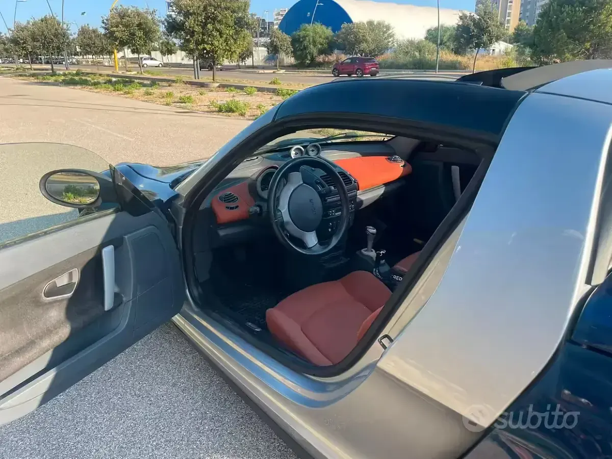 Usata Smart Roadster 82 CV (60 kW) 2003 Bluazzurro Cabrio