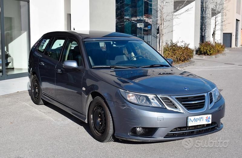 Usata Saab 9-3 Vector 150 CV (110 kW) 2008 Grigio Station wagon