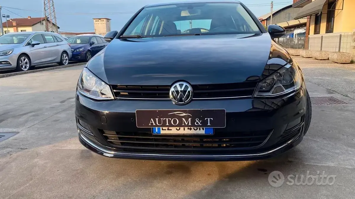Usata VW Golf VII Highline 110 CV (80 kW) 2015 Nero Berlina