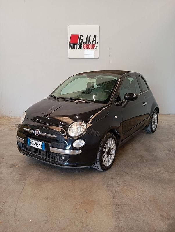 Usata Fiat 500C Rock 69 CV (50 kW) 2010 Nero Cabrio