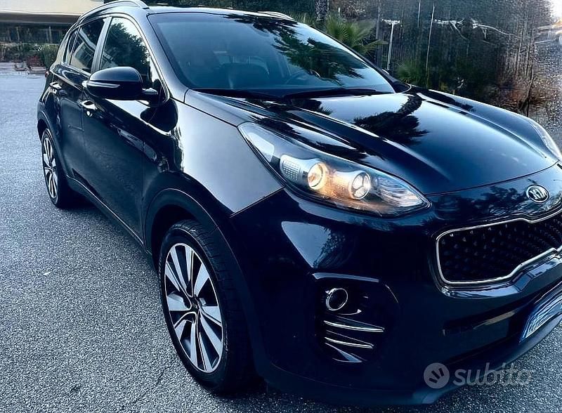 Usata Kia Sportage 2017 Nero SUV