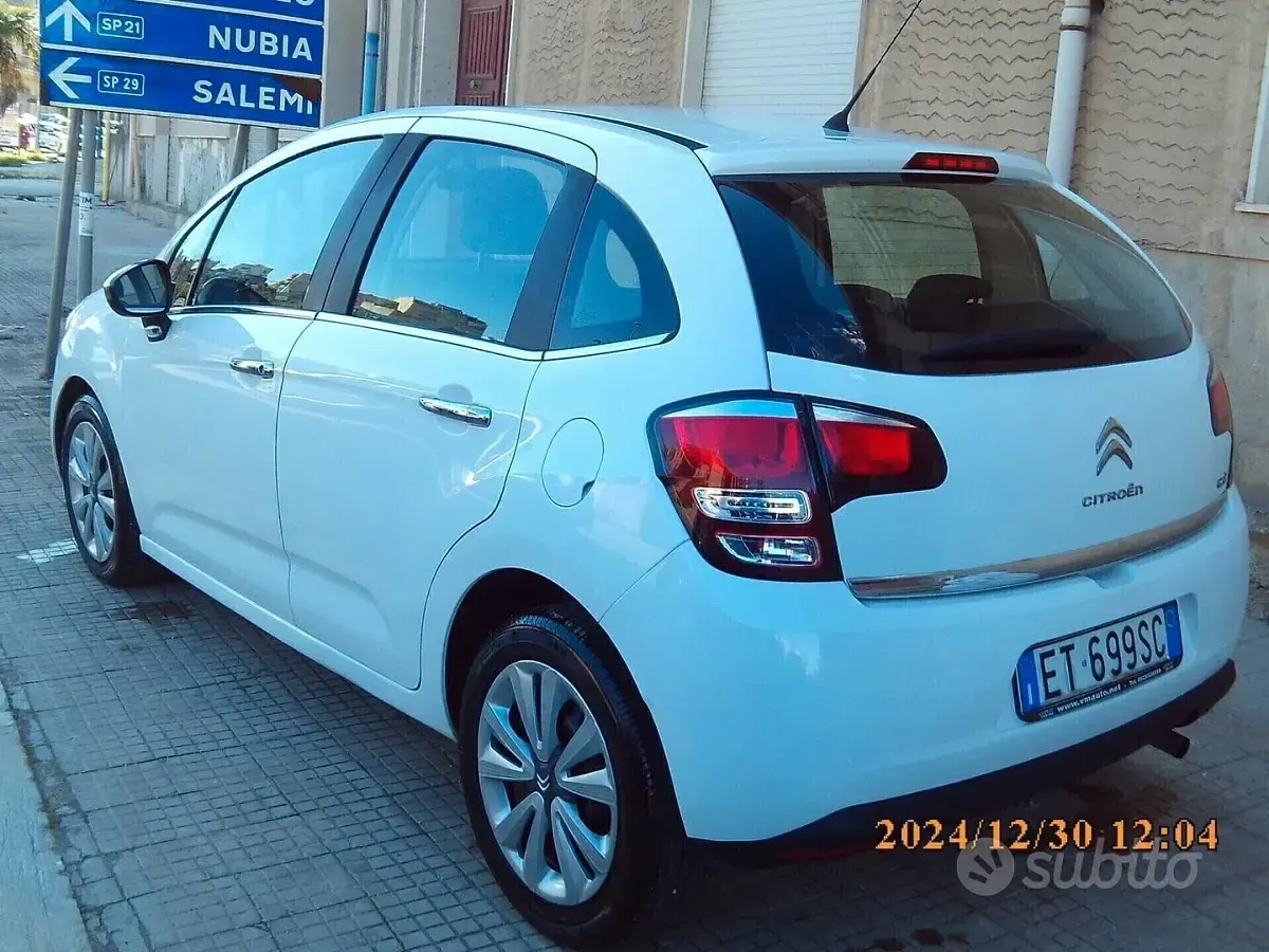 Usata Citroën C3 Exclusive 82 CV (60 kW) 2014 Bianco Utilitaria