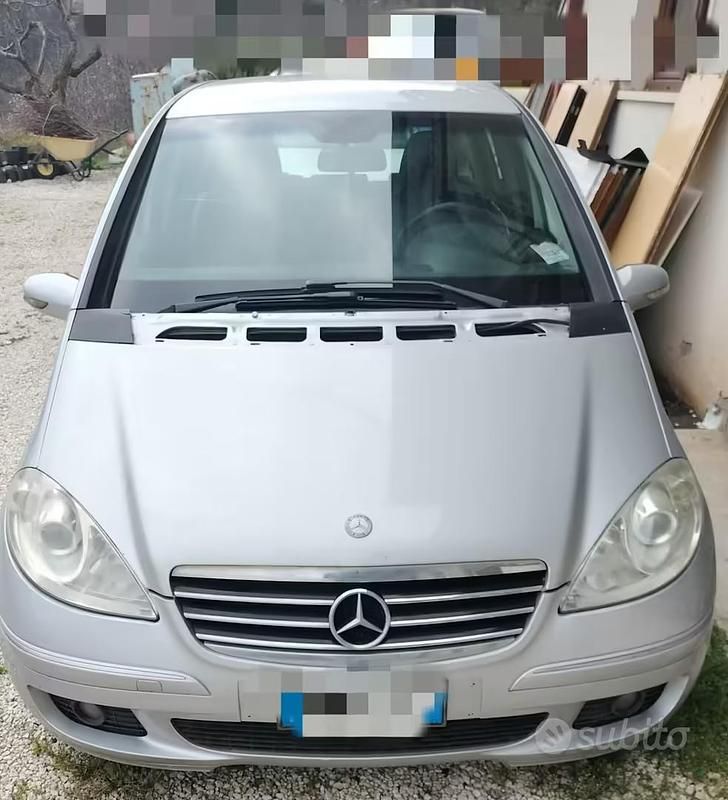 Usata Mercedes A180 Avantgarde 109 CV (80 kW) 2007 Grigio Utilitaria