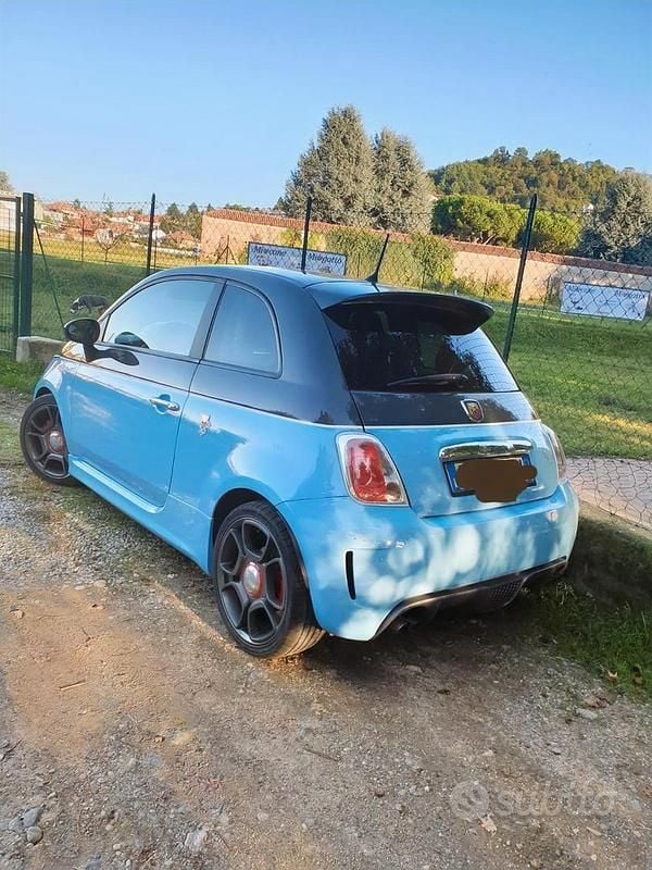 Usata Abarth 595 Turismo 165 CV (121 kW) 2014 Grigio Utilitaria