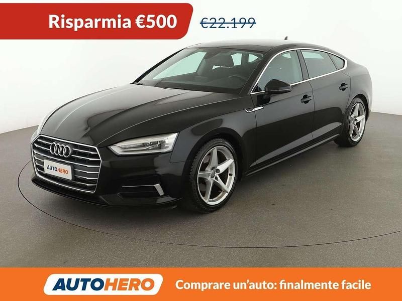 Usata Audi A5 Sport 190 CV (139 kW) 2019 Nero Coupé