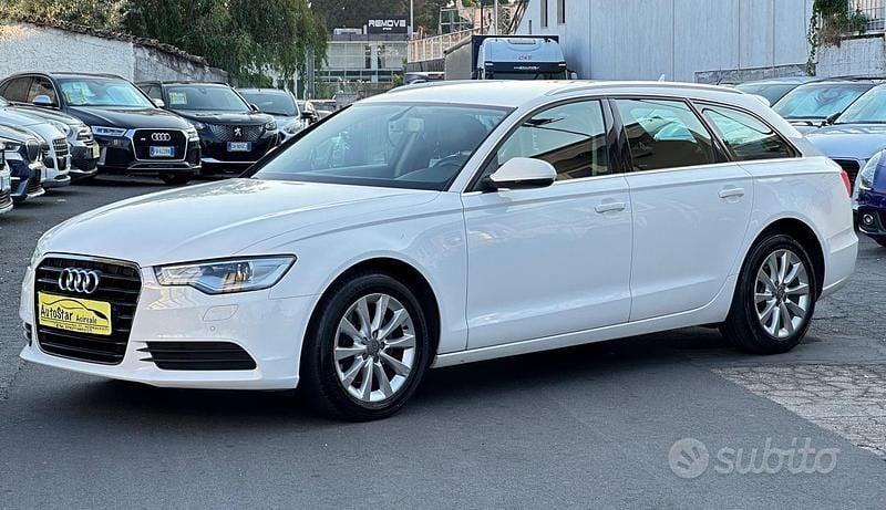 Usata Audi A6 Advanced 190 CV (139 kW) 2014 Bianco Station wagon