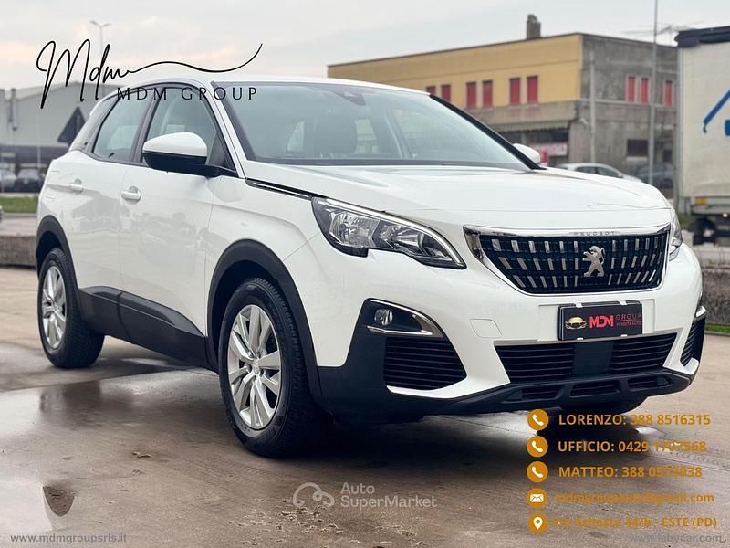 Usata Peugeot 3008 Allure 131 CV (96 kW) 2019 Bianco SUV