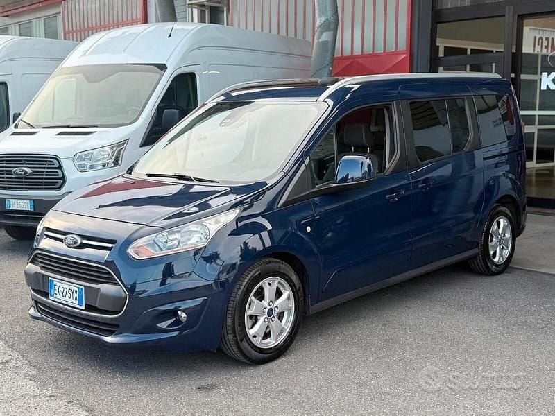 Blu/azzurro Usata 2014 Ford Tourneo Connect Titanium Monovolume | 10.500 € - Immagine 1/4