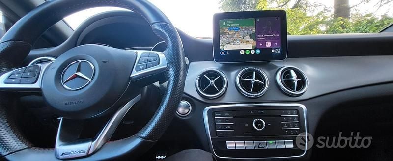 Usata Mercedes CLA200 Premium 136 CV (100 kW) 2018 Grigio Berlina