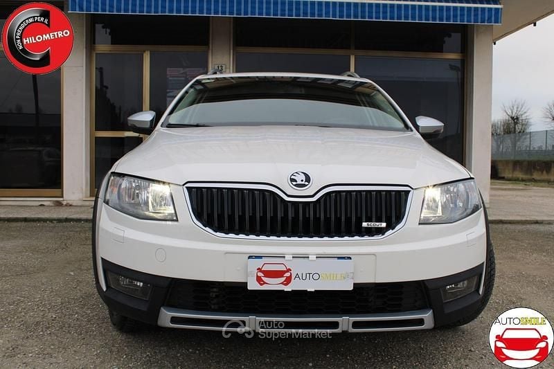 Usata Skoda Octavia 150 CV (110 kW) 2015 Bianco Utilitaria