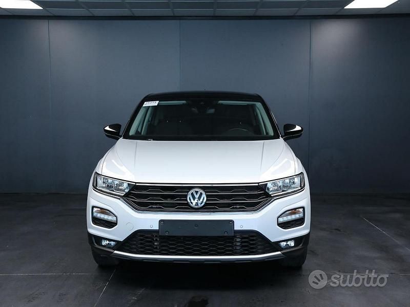Usata VW T-Roc Style 150 CV (110 kW) 2019 Bianco SUV