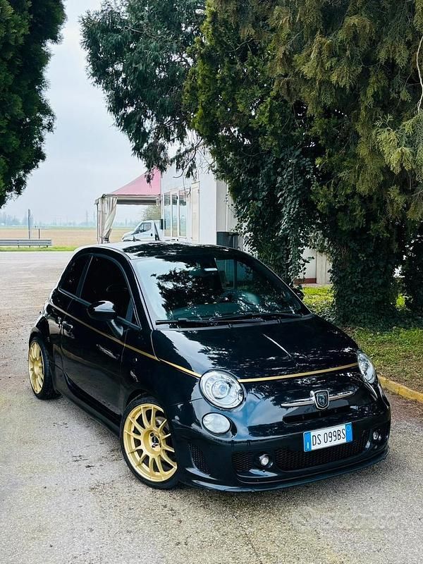Usata Abarth 500 135 CV (99 kW) 2008 Nero Utilitaria