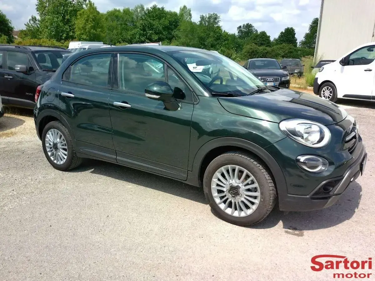 Usata Fiat 500X 95 CV (69 kW) 2018 Verde SUV