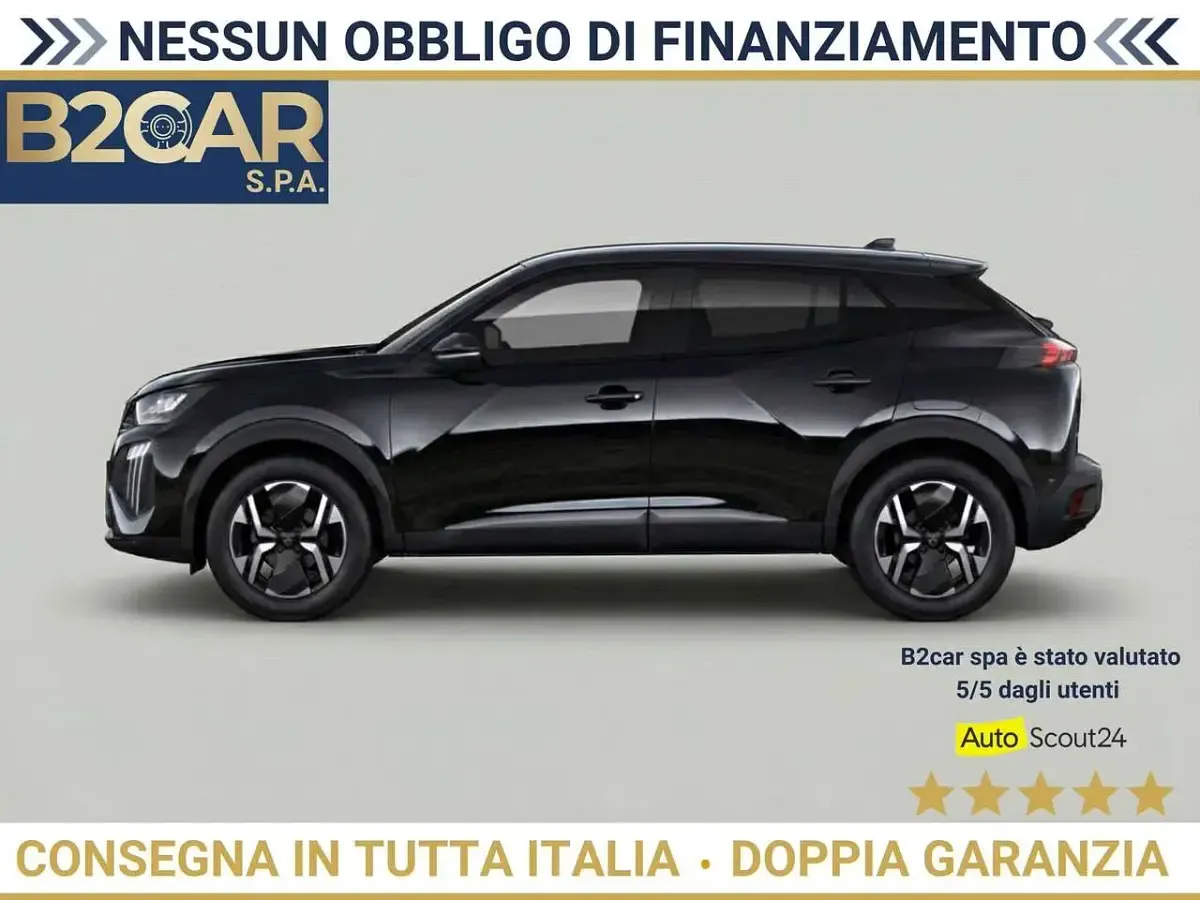 Usata Peugeot e-2008 Active 100 kW (136 CV) 2025 Nero SUV