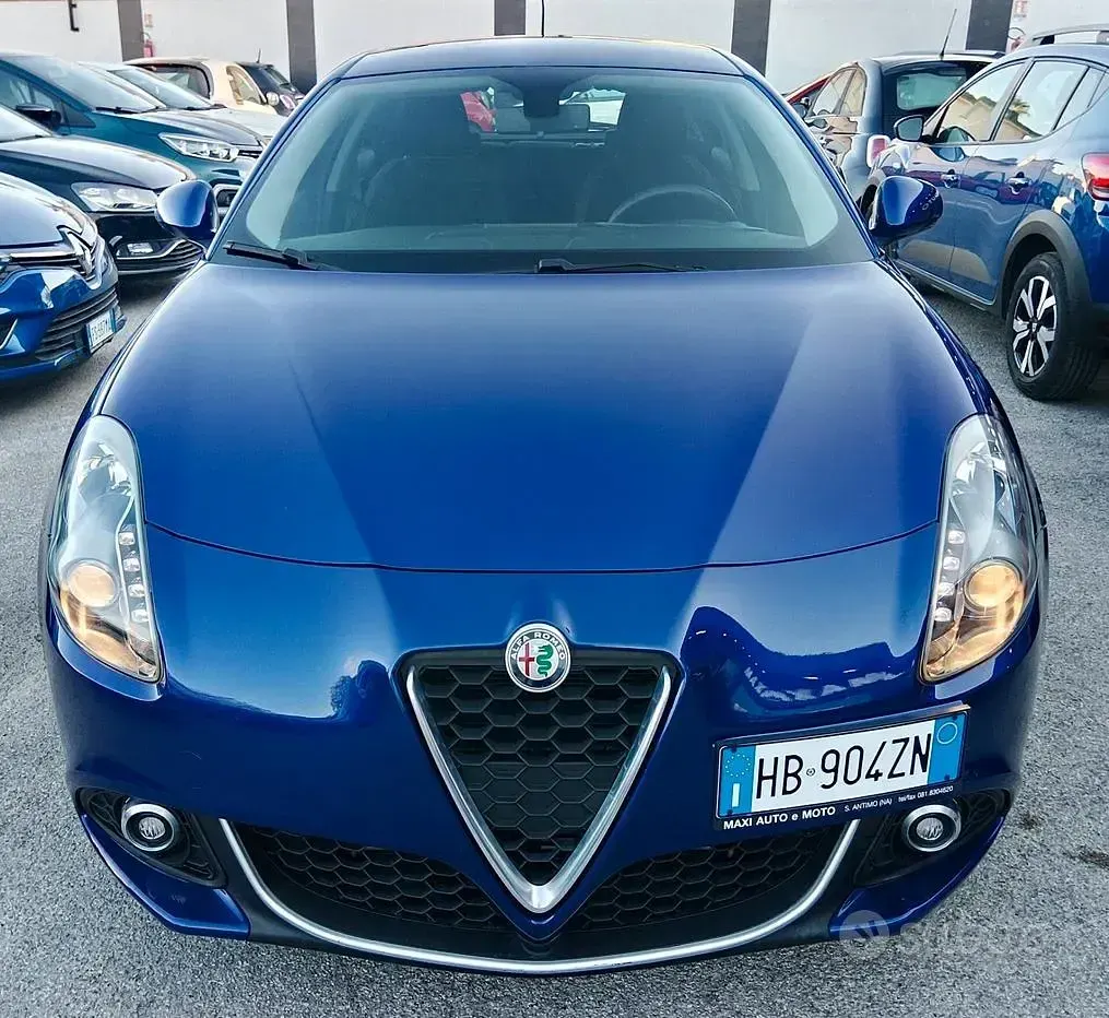Usata Alfa Romeo Giulietta 120 CV (88 kW) 2019 Blu Utilitaria