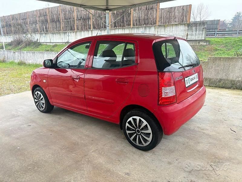 Usata Kia Picanto 65 CV (47 kW) 2005 Rosso Utilitaria