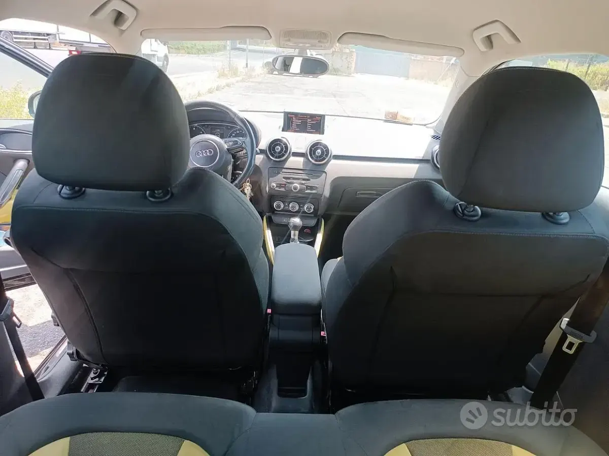 Usata Audi A1 90 CV (66 kW) 2013 Nero Utilitaria