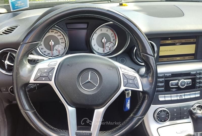 Usata Mercedes SLK200 184 CV (135 kW) 2012 Nero Cabrio