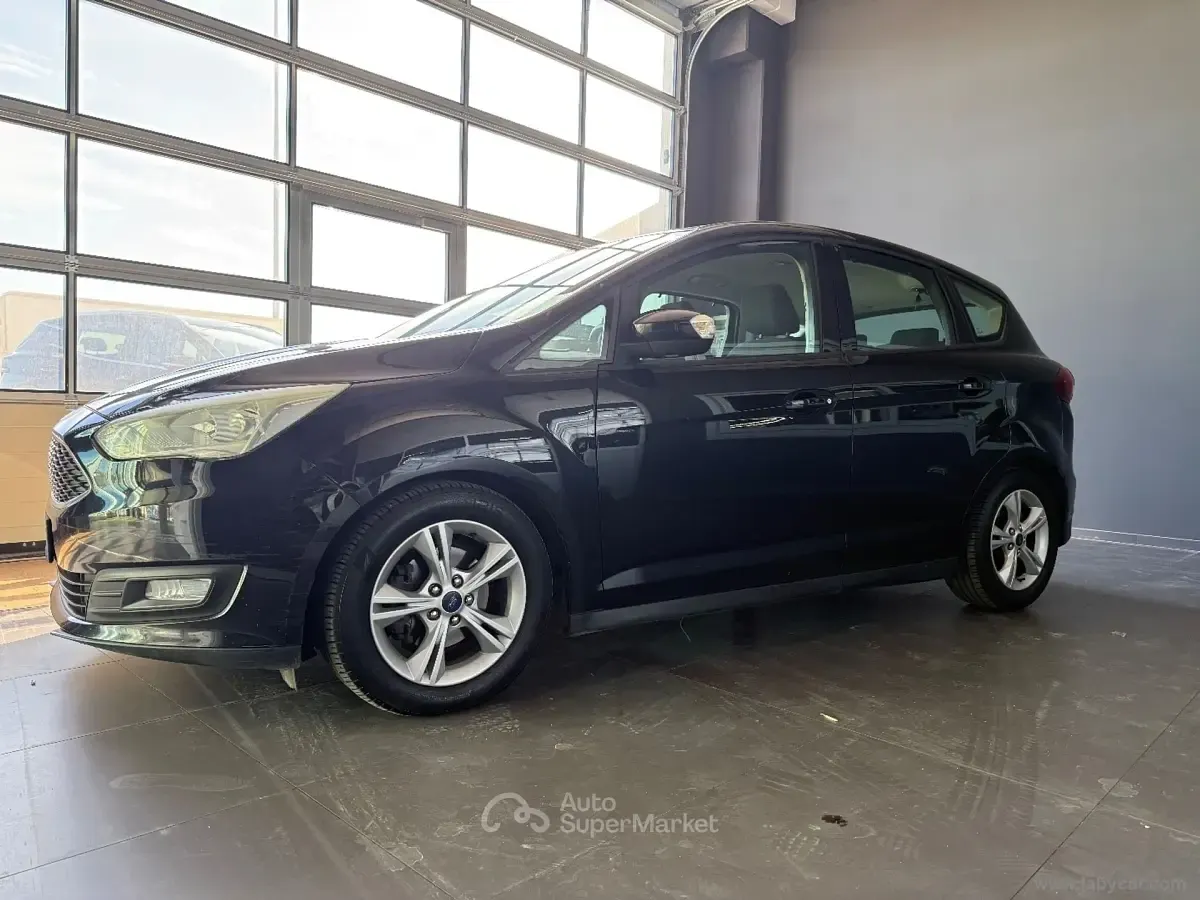 Usata Ford C-MAX Titanium 95 CV (69 kW) 2016 Nero Monovolume