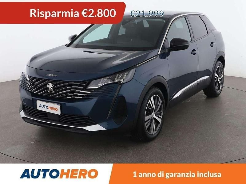 Blu Usata 2022 Peugeot 3008 Allure SUV | 19.199 € (Buon prezzo) - Immagine 1/4