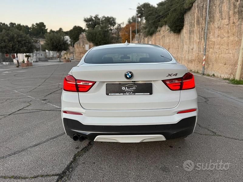 Usata BMW X4 M Sport 190 CV (139 kW) 2017 Bianco SUV