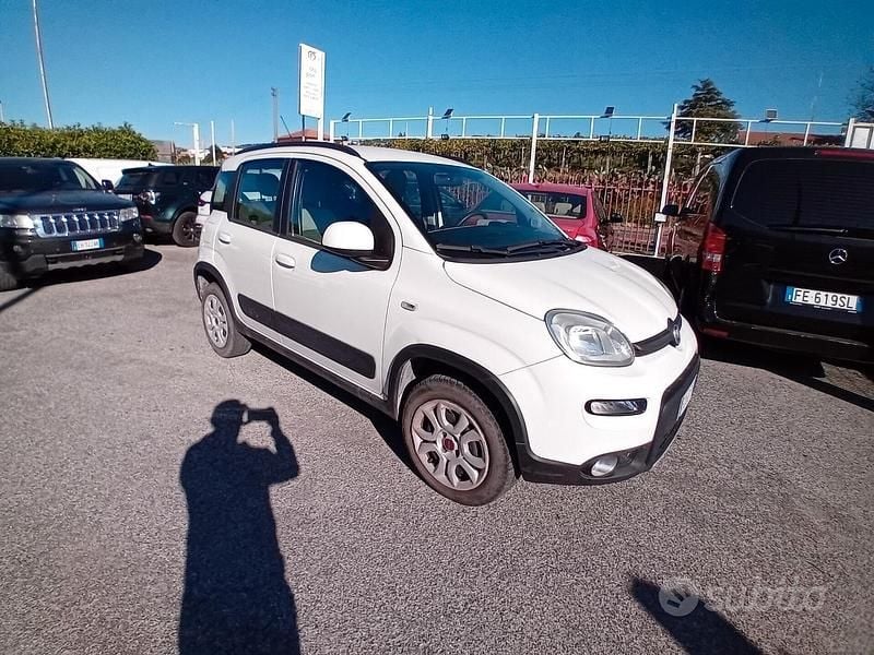 Usata Fiat Panda 4x4 85 CV (62 kW) 2015 Bianco Utilitaria