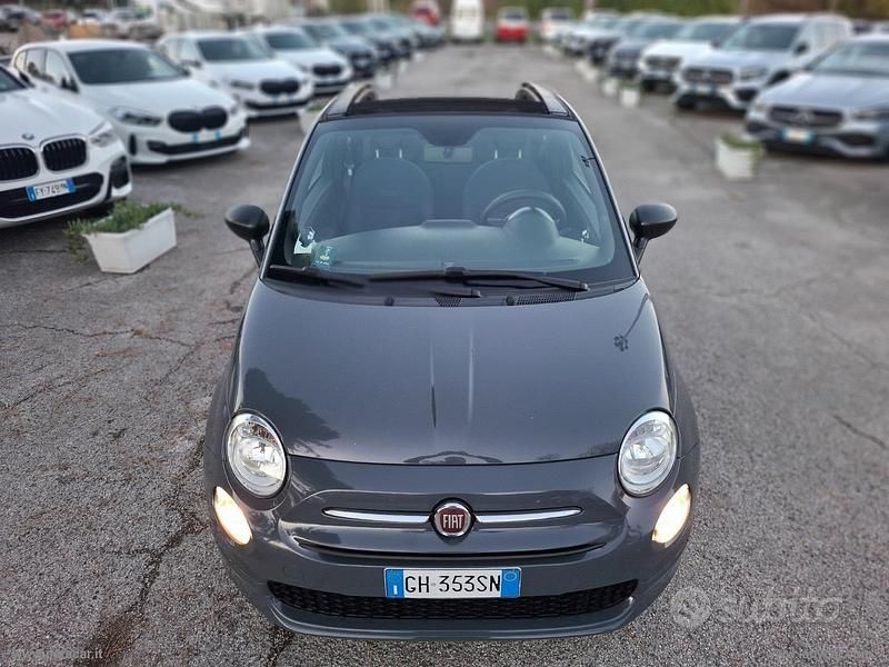 Usata Fiat 500C 69 CV (50 kW) 2022 Grigio Cabrio