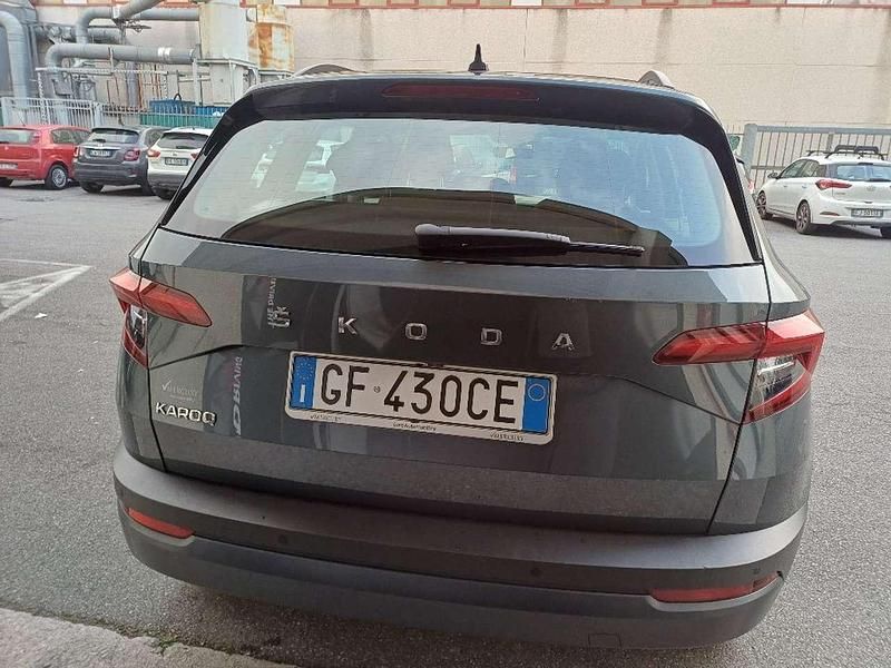 Usata Skoda Karoq Executive 110 CV (80 kW) 2021 Grigio SUV