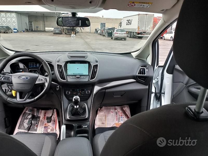 Usata Ford C-MAX 150 CV (110 kW) 2017 Bianco Monovolume