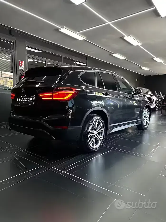 Usata BMW X1 xLine 150 CV (110 kW) 2016 Nero SUV