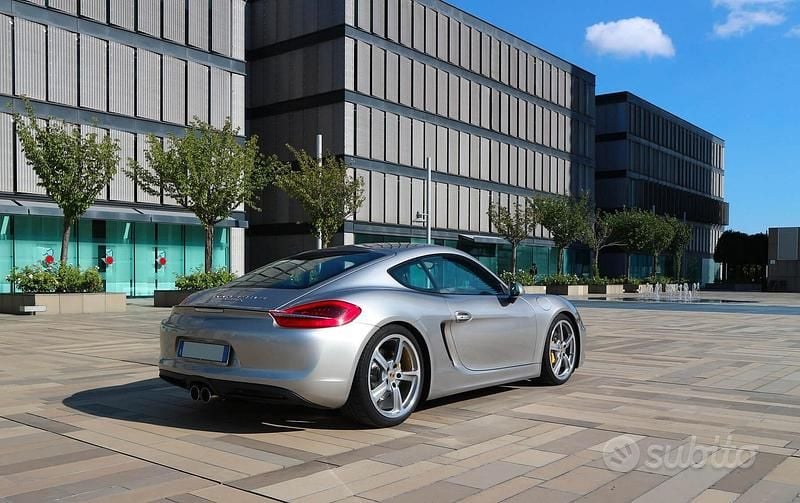 Usata Porsche Cayman 325 CV (239 kW) 2016 Argento Coupé