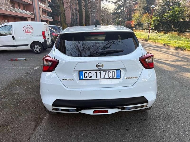 Usata Nissan Micra 87 CV (63 kW) 2021 Bianco Utilitaria