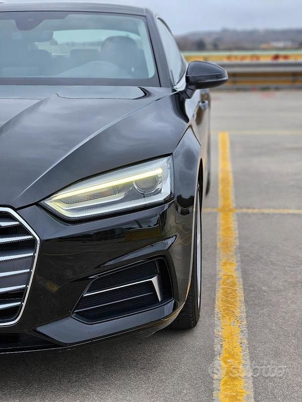 Usata Audi A5 Sport 190 CV (139 kW) 2017 Nero Coupé