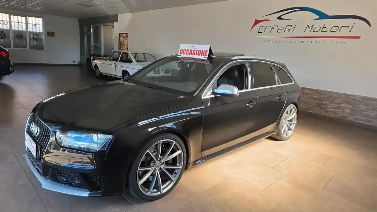 Usata Audi RS4 450 CV (330 kW) 2015 Nero Station wagon