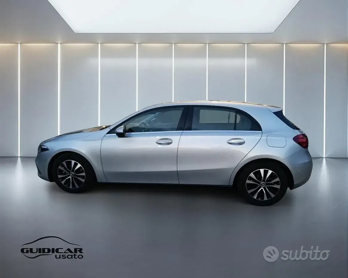 Usata Mercedes A180 Advanced 116 CV (85 kW) 2025 Argento Berlina