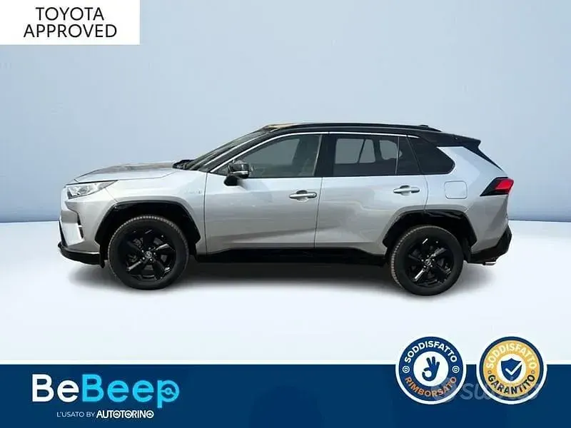 Usata Toyota RAV4 Hybrid Style 218 CV (160 kW) 2020 Grigio metallizzato SUV