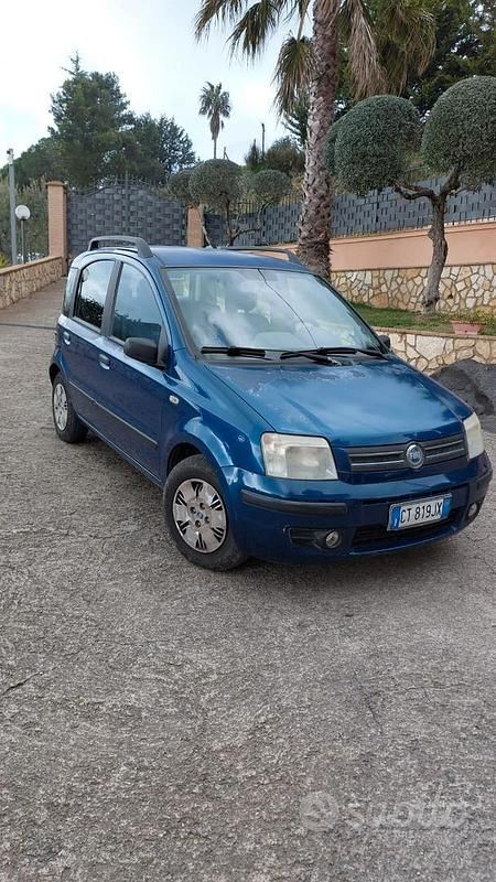 Usata Fiat Panda 2005 Blu Utilitaria