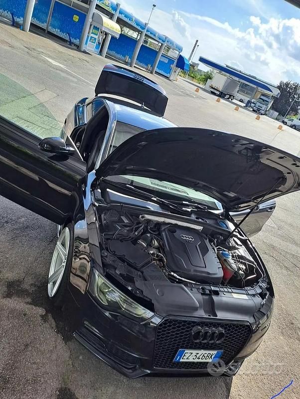 Usata Audi A5 S-Line 190 CV (139 kW) 2015 Nero Coupé
